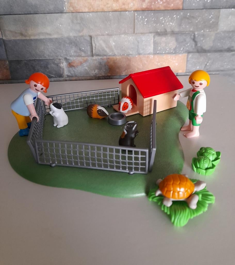 Playmobil Cavia verblijf #3210, Ophalen of Verzenden, Zo goed als nieuw, Complete set