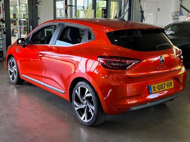 Renault Clio 1.6 E-Tech Hybrid E-140 R.S Line, Auto's, Renault, Stof, Gebruikt, USB, 23 km/l