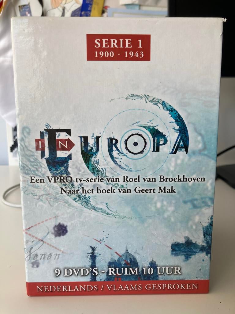In Europa Serie 1 & 2 - Geert Mak (Zo goed als nieuw), Cd's en Dvd's, Alle leeftijden, Boxset, Ophalen of Verzenden, Zo goed als nieuw