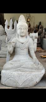 Shiwa - Shiva hindoegod lavastenen beeld, Ophalen, Www.ibizasfeer.nl, Nieuw, Info@ibizasfeer.nl