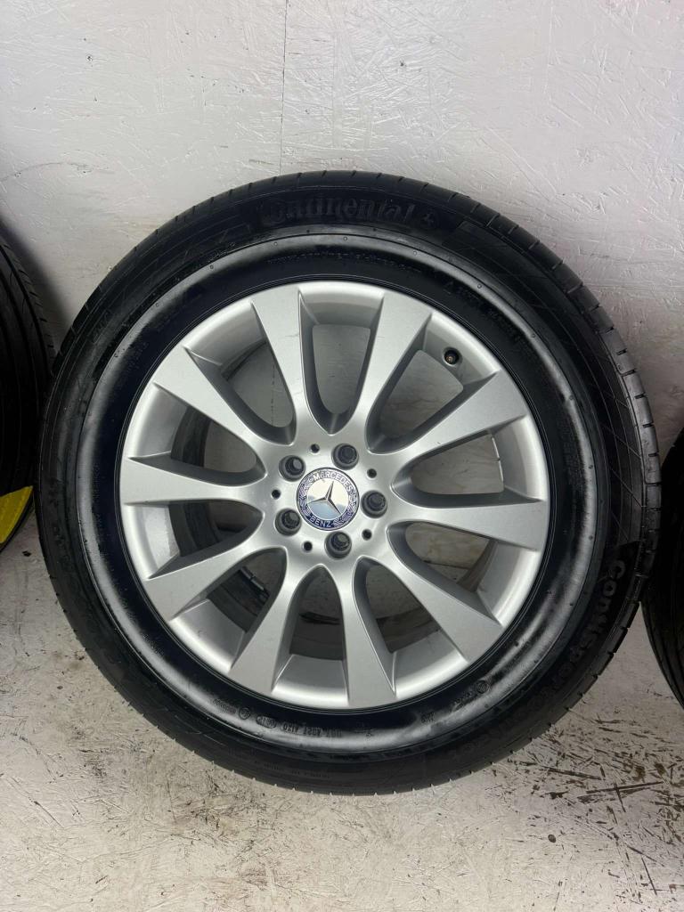 Originele Mercedes ML GLE-klasse velgen 18" 5x112 W166 X166, Niet ingevuld, 18 inch, Gebruikt, 255 mm