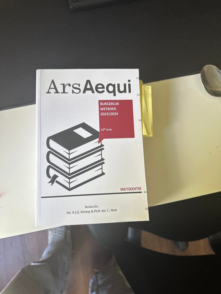 Burgerlijk Wetboek 2023/2024 32e druk, Ophalen of Verzenden, Gamma, Gelezen, WO