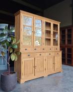 Teakhout Buffetkast | Winkelkast | Servieskast #9113, Niet ingevuld, Gebruikt, Met deur(en), 200 cm of meer