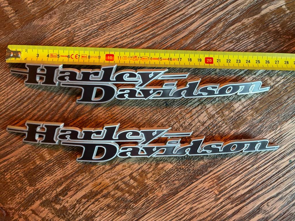 Harley Davidson emblemen, Motoren, Ophalen of Verzenden, Gereviseerd