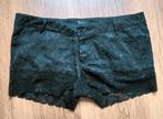 Punk Rave - Hotpants - Shorts - XL - Barok - EMO - Gothic, Kleding | Dames, Kort, Zwart, Maat 42/44 (L), Ophalen of Verzenden