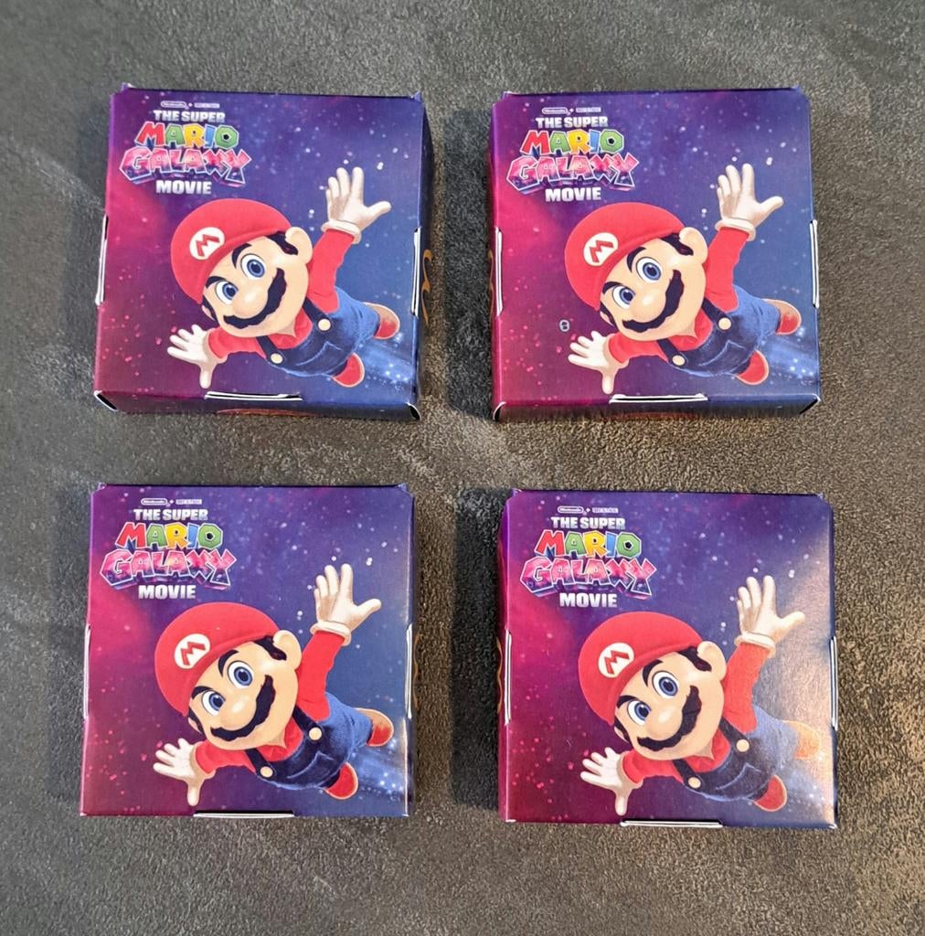 Super Mario Galaxy Movie munten (compleet), Verzamelen, Ophalen of Verzenden, Nieuw