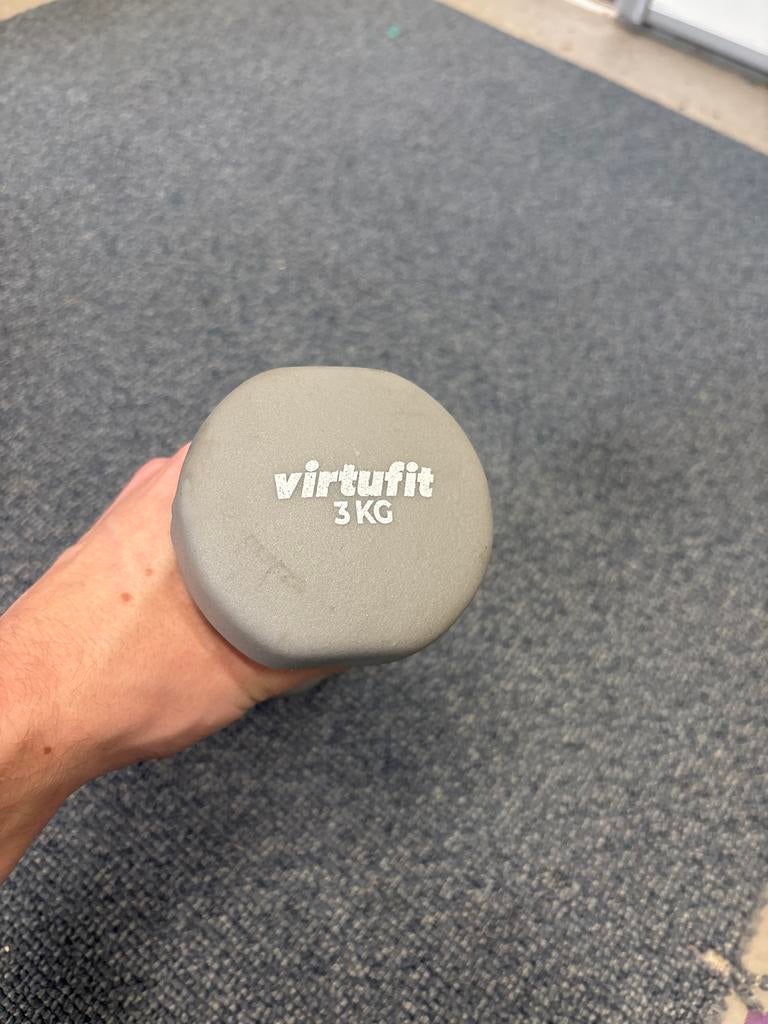 Virtufit dumbbell 3 KG, Sport en Fitness, Fitnessmaterialen, Ophalen, Gebruikt, Dumbbell