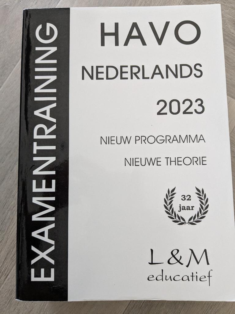 Havo Nederlands Examentraining 2023, Ophalen of Verzenden, Gelezen, HAVO, Nederlands