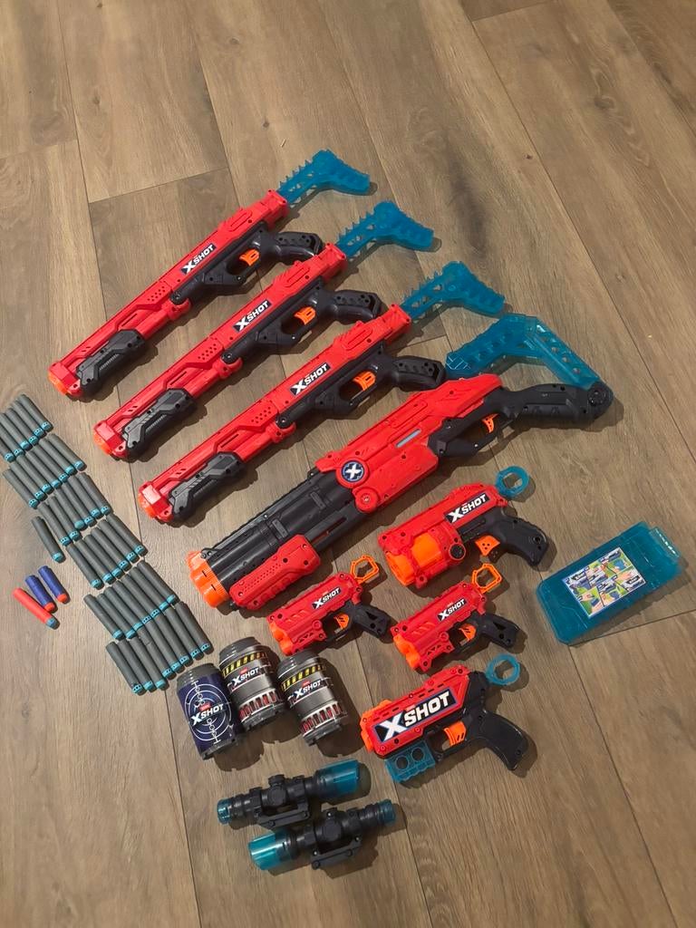 Set nerf pistolen, Ophalen, Zo goed als nieuw