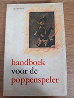 Handboek voor de Poppenspeler (poppenkast) - W. Meilink, Ophalen of Verzenden, Gelezen, W. Meilink