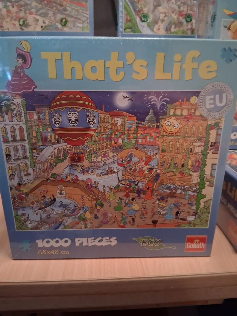 That,s LIve puzzels, Ophalen, 500 t/m 1500 stukjes