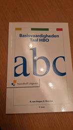 Basisvaardigheden Taal HBO 97801875077, Ophalen of Verzenden, Beta, Nieuw, HBO