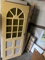 Deur met ruitjes 201,5x78, Doe-het-zelf en Verbouw, Deuren en Horren, Ophalen of Verzenden, Zo goed als nieuw, Binnendeur, 200 tot 215 cm