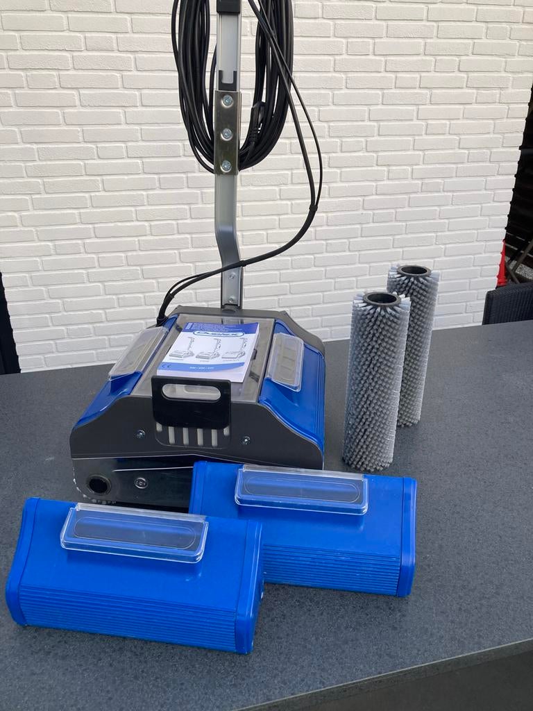 Duplex 420 reinigingsmachine / schrobmachine met extra’s, Doe-het-zelf en Verbouw, Reinigingsmachines, Ophalen of Verzenden, Zo goed als nieuw