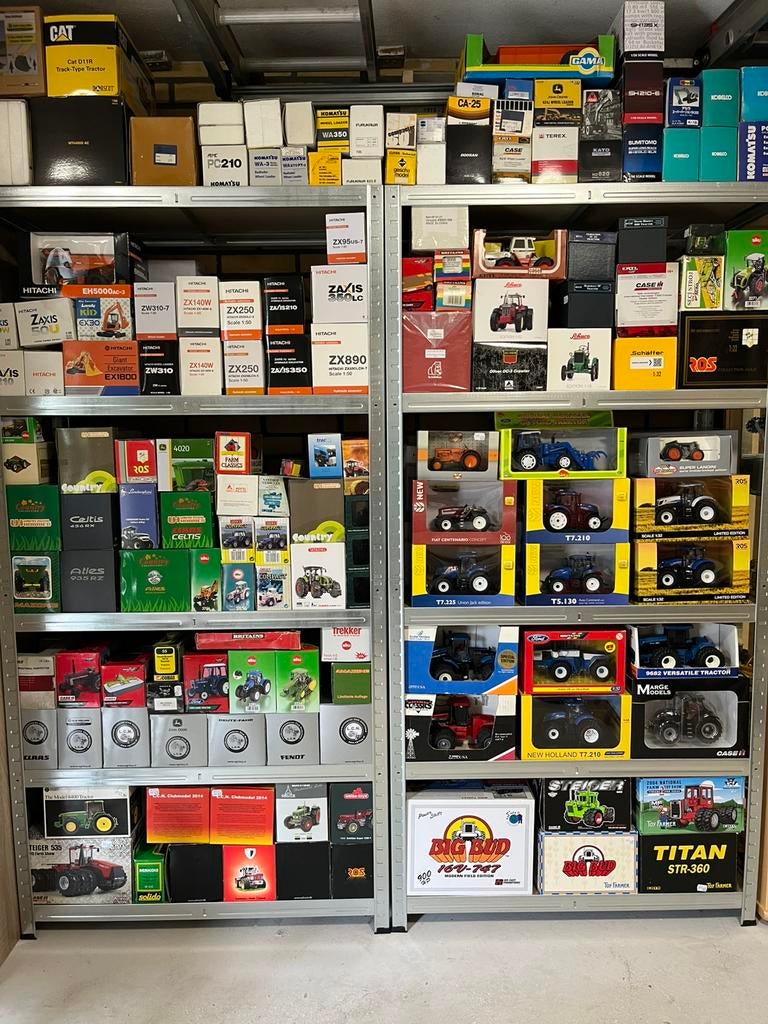 Verzameling grondverzet machine miniaturen NZG TMC Conrad, Hobby en Vrije tijd, Modelauto's | 1:50, Ophalen of Verzenden, Nieuw