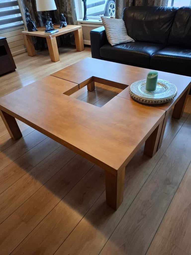 Salontafel, Huis en Inrichting, Ophalen, 50 tot 100 cm, Vierkant, 50 tot 100 cm