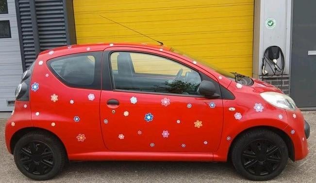 C1 1.0i-12V Flowerprint St.Bekr Nieuwe Apk April 2027, Auto's, Voorwielaandrijving, Stof, 4 stoelen, C1