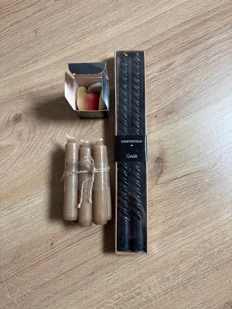 Diverse kaarsen en geurchips €0,10, Ophalen, Nieuw, Kaars