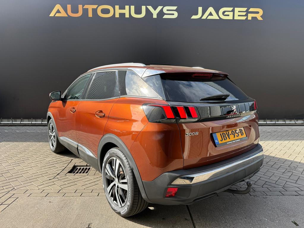 Peugeot 3008 1.2 PureTech Blue Lease Premium|Panorama|Automa, Adaptive Cruise Control, Gebruikt, 1199 cc, Bruin
