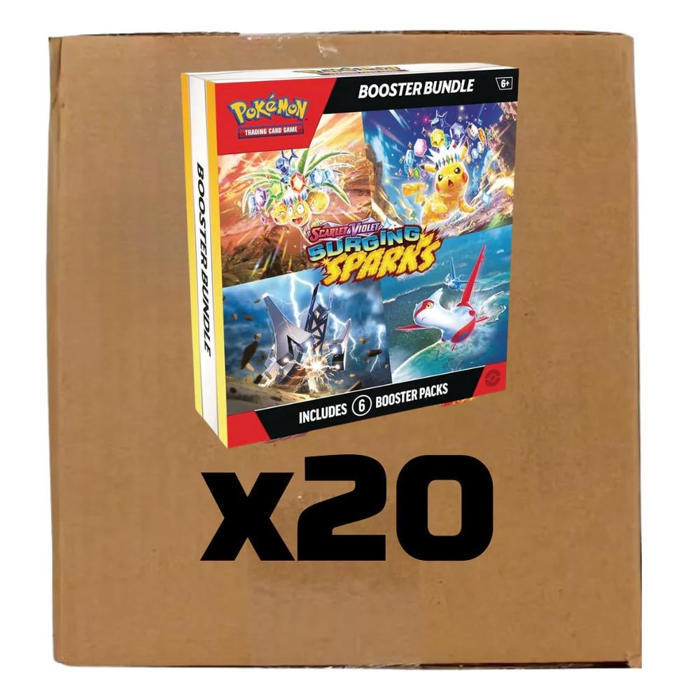 Surging Sparks PC booster bundle case, Ophalen of Verzenden, Nieuw, Boosterbox