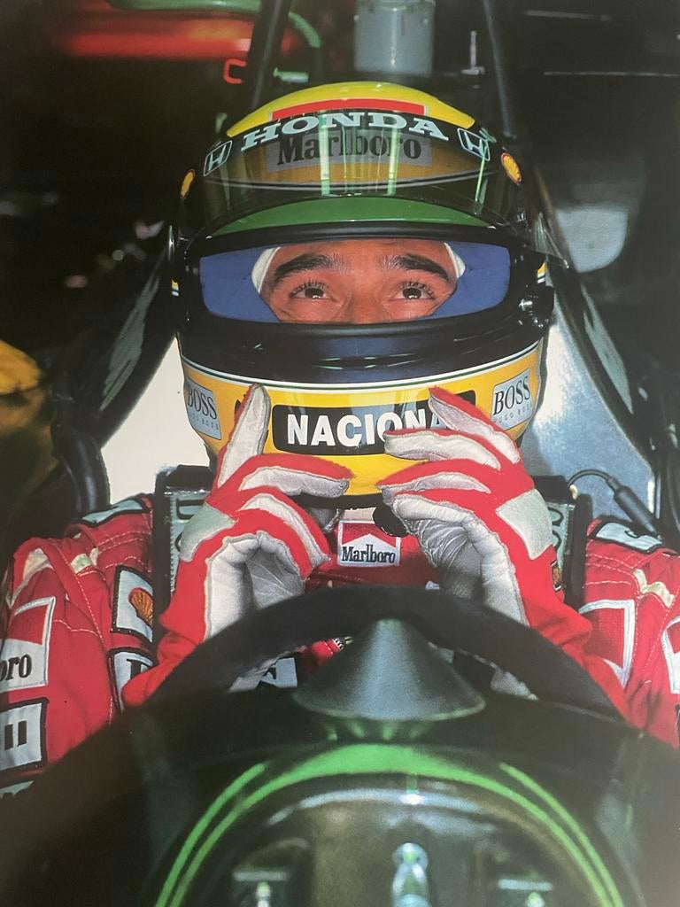 Ayrton Senna foto Formule 1 Legende, Verzamelen, Automerken, Motoren en Formule 1, Ophalen of Verzenden, Nieuw, Formule 1