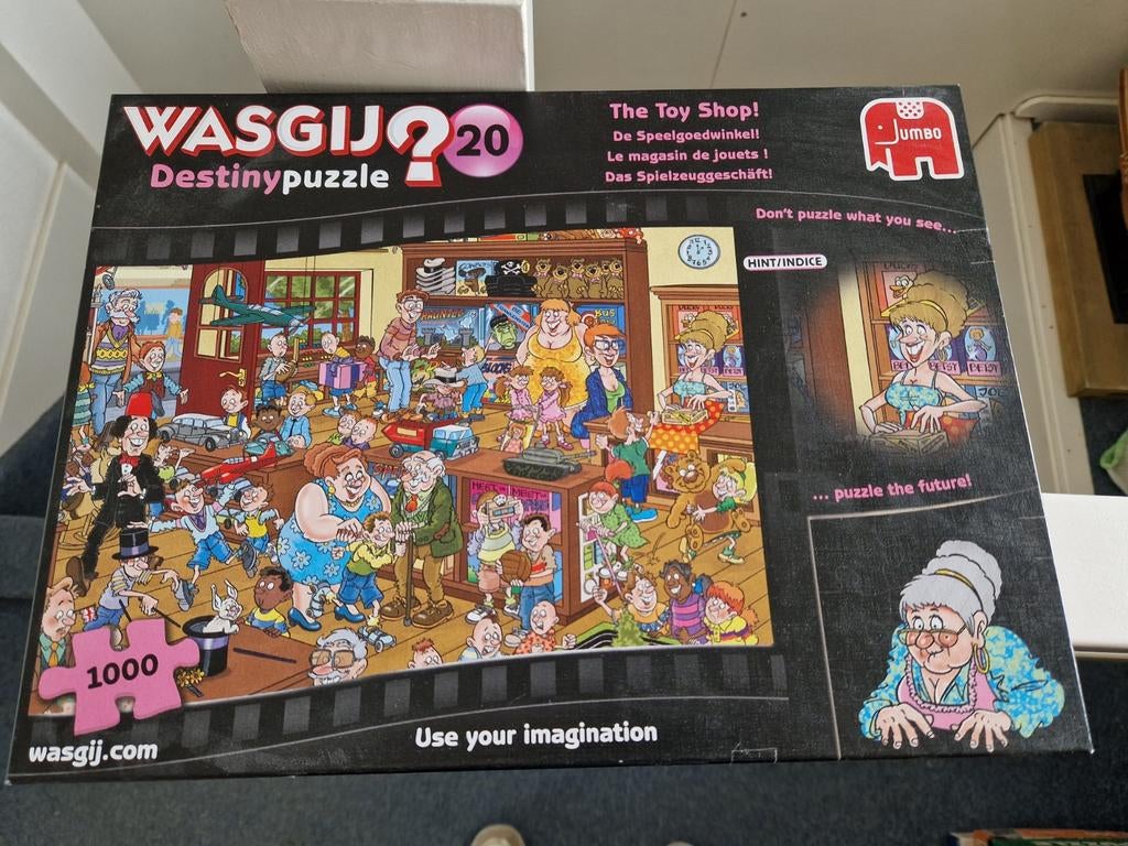 Wasgij puzzel nr. 20, 1000 stukjes, Hobby en Vrije tijd, Denksport en Puzzels, Ophalen of Verzenden, 500 t/m 1500 stukjes, Zo goed als nieuw