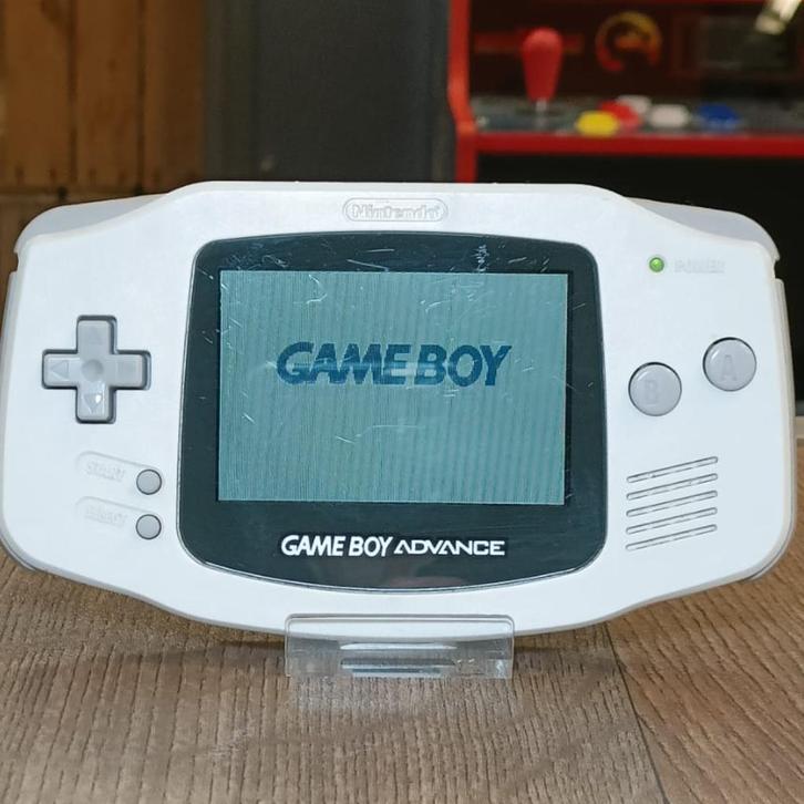 Gameboy Advance AGB-001 Wit Nette staat Met garantie, Spelcomputers en Games, Games | Nintendo Game Boy, Zo goed als nieuw