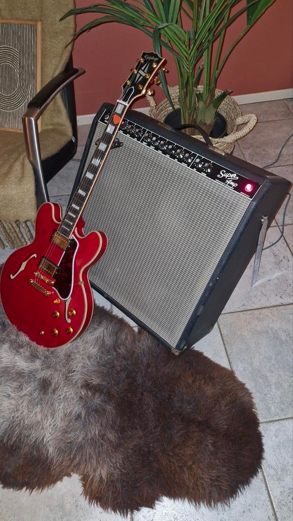 Fender Super Amp te koop of ruil., Ophalen, Gebruikt, Solid body