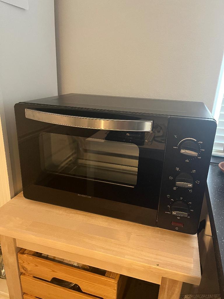 Oven Inventum  OV307B ( 4 maanden oud), Ophalen, Minder dan 45 cm, Zo goed als nieuw, Oven met grill