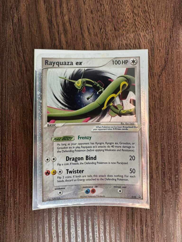 Pokémon Rayquaza ex – Nintendo Black Star Promo  2006– Holo, Hobby en Vrije tijd, Verzamelkaartspellen | Pokémon, Ophalen of Verzenden