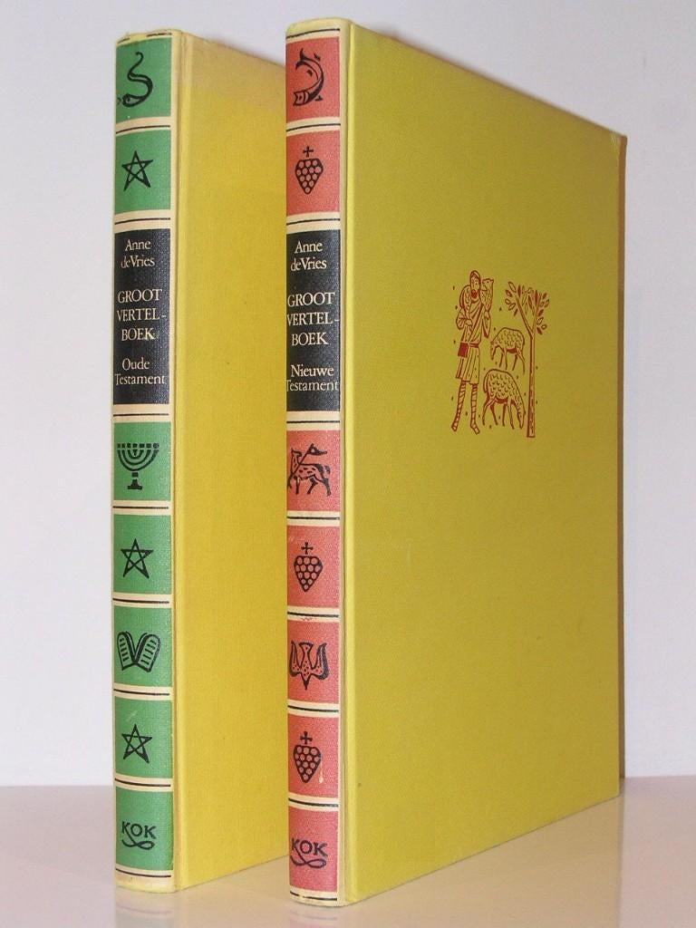 Anne de Vries - Groot vertelboek OT en NT 17-de & 19-de druk, Ophalen of Verzenden, Gelezen, Christendom | Katholiek