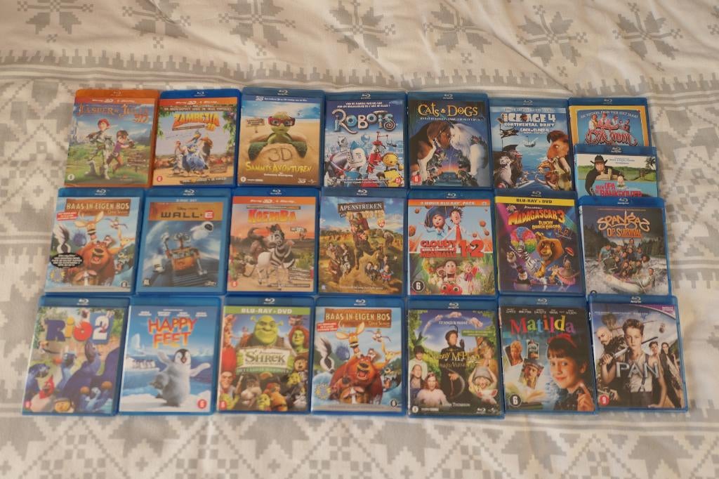 partij blu-ray s geen disney  1 koop, Cd's en Dvd's, Blu-ray, Ophalen of Verzenden, Zo goed als nieuw, Tekenfilms en Animatie