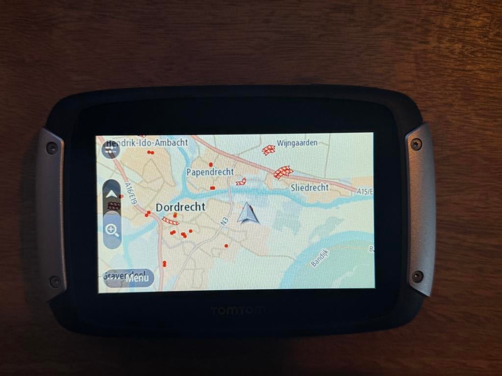 TomTom Rider navigatie voor motorfietsen, Motoren, Ophalen of Verzenden, Zo goed als nieuw