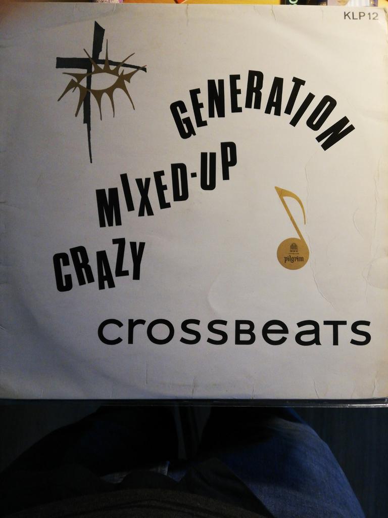 Crossbeats - Crazy, Mixed-Up Generation 1967 UK LP Vinyl, Ophalen of Verzenden, Gebruikt, 12 inch, Rock-'n-Roll