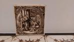 Antieke Nederlandse Wandtegel - Schoenmaker, Ophalen of Verzenden