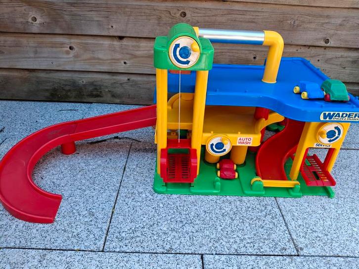 Wader Speelgoed Garage Parkeergarage met Auto's, Kinderen en Baby's, Speelgoed | Overig, Ophalen of Verzenden