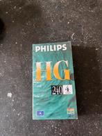 Nieuwe lege videoband Philips HG 240 (4 uur), Ophalen of Verzenden, Nieuw in verpakking