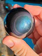 Regenboog obsidiaan bol, Ophalen of Verzenden