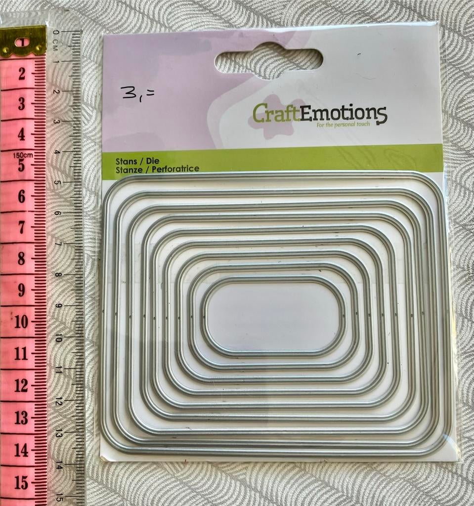 Snijmallen craft emotion nw, Hobby en Vrije tijd, Ophalen of Verzenden, Nieuw, Overige thema's, Pons of Mal