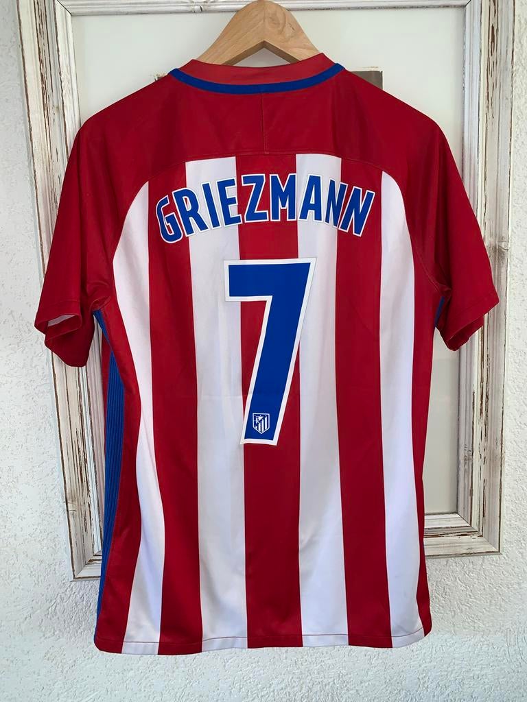 Atletico Madrid Griezmann Thuisshirt 2016-2017 Maat M, Maat M, Ophalen of Verzenden, Zo goed als nieuw, Shirt
