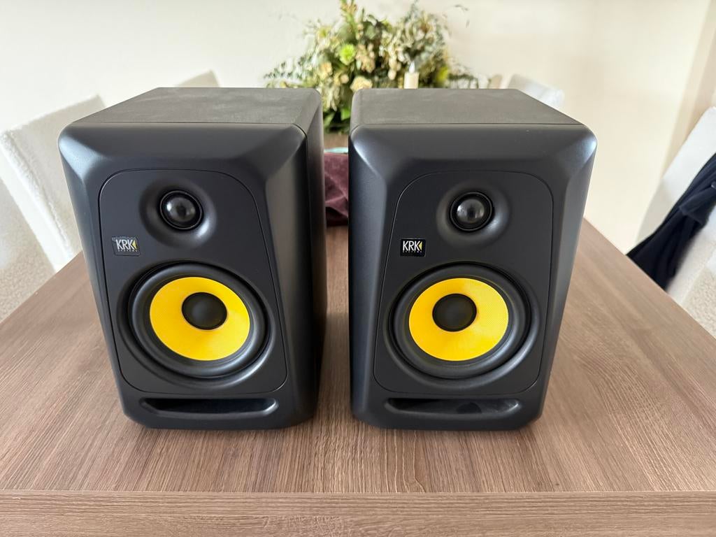 KRK Classic 5 studiomonitoren (set van 2), Overige merken, Gebruikt, Ophalen of Verzenden, Minder dan 60 watt