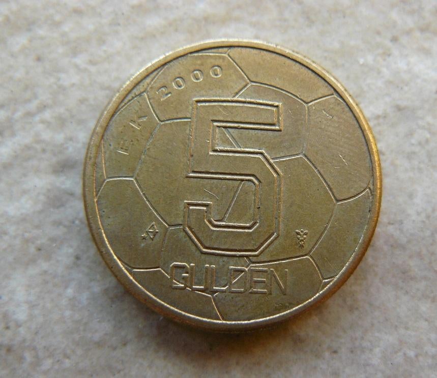 5 gulden muntstuk, Postzegels en Munten, Munten | Nederland, Ophalen of Verzenden, Koningin Beatrix, 5 gulden, Losse munt