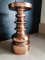 Riverdale metalen kandelaar - 19 cm hoog, Bruin, Ophalen of Verzenden, Zo goed als nieuw, Metaal