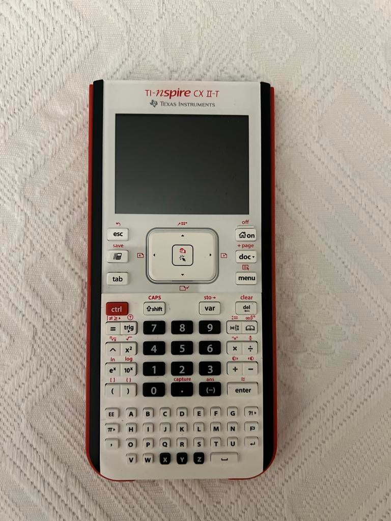 Grafische Rekenmachine -Texas Instruments TI-NSPIRE CX II-T, Diversen, Rekenmachines, Ophalen of Verzenden, Grafische rekenmachine