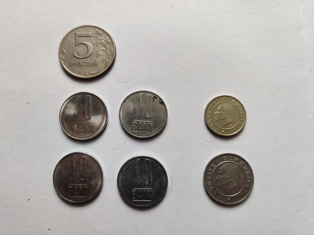 Set buitenlandse munten | Rusland, Roemenië & Turkije, Ophalen of Verzenden, Overige landen, 2 euro