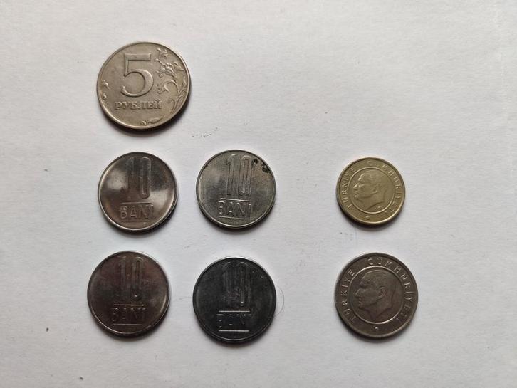 Set buitenlandse munten | Rusland, Roemenië & Turkije, Postzegels en Munten, Munten | Europa | Euromunten, 2 euro, Overige landen