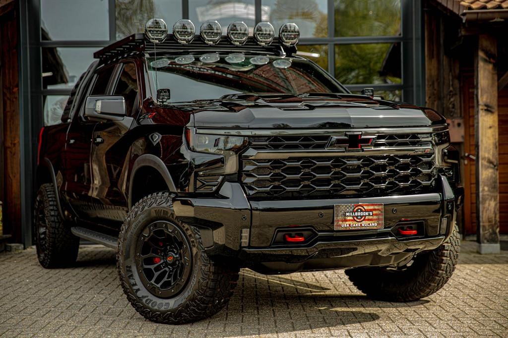 Chevrolet Silverado ZR2 Millbrooks Special Baja Edition, BPM, Auto's, Automaat, 8 cilinders, Zwart, Leder
