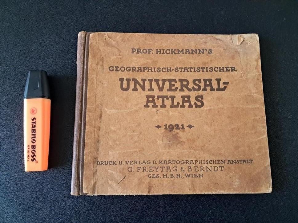 Oud antiek atlasje (1921), Ophalen of Verzenden