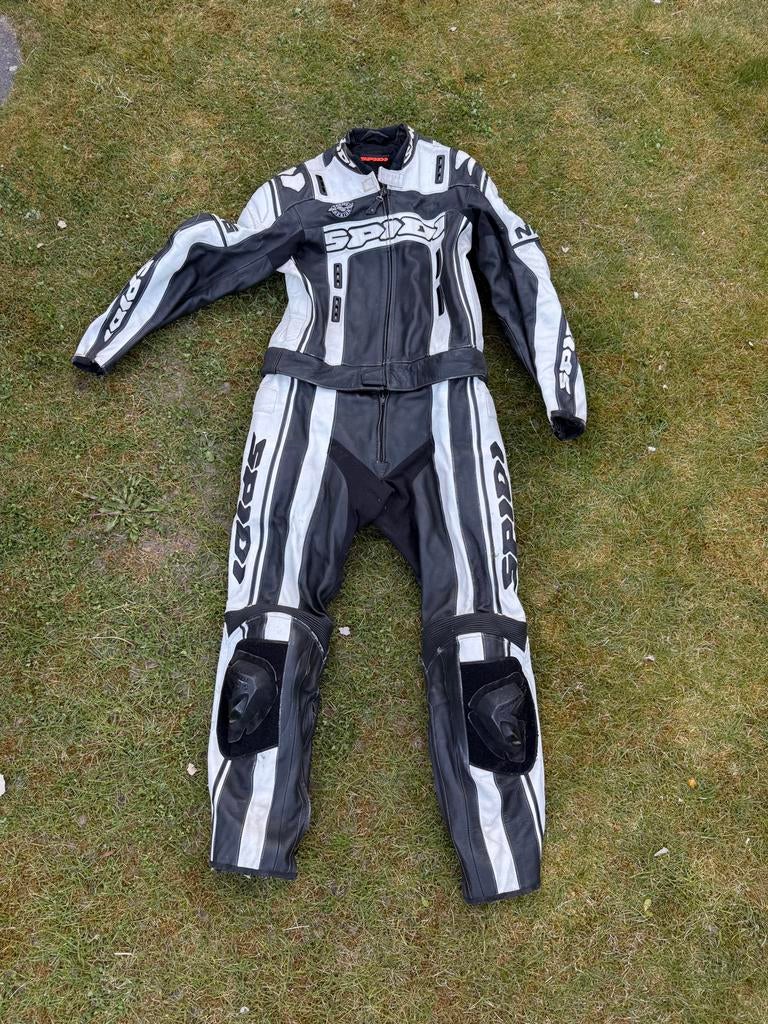 Spidi Leren Motorjas - Motorsport Collection, Motoren, Kleding | Motorkleding, Ophalen of Verzenden, Tweedehands, Heren, Jas | leer