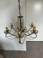 Vintage Kroonluchter Jaren 60, Ophalen of Verzenden, Gebruikt, Glas, Vintage